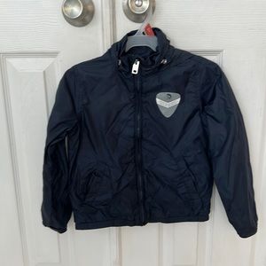 Diesel windbreaker jacked with hood size 6